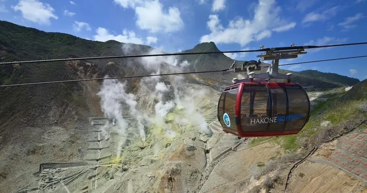 Hakone: Hakone Ropeway One-Way / Round-Trip E-Ticket